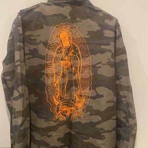 Original Unisex Camo Lady of Bad Habits windbreaker